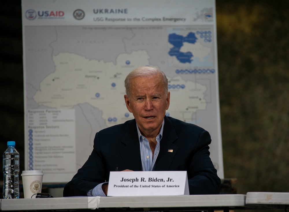 President Biden and SecDef Visit to Poland