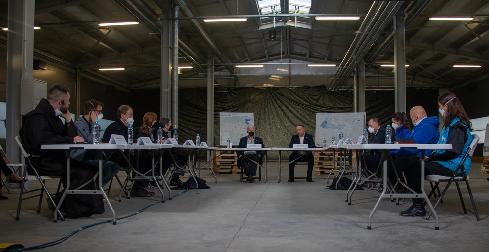 President Biden and SecDef Visit to Poland