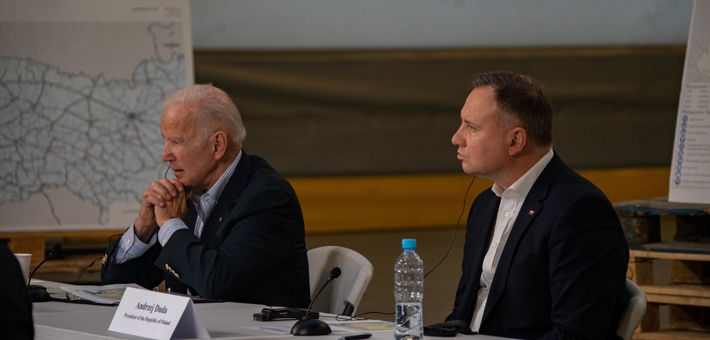 President Biden and SecDef Visit to Poland