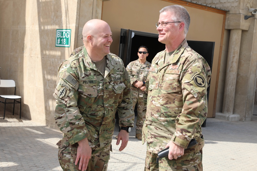 U.S. Special Operations Commander visits Baghdad