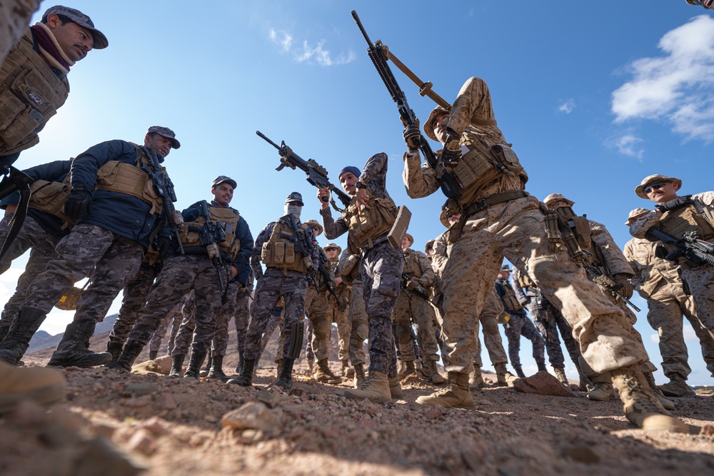 2/24 and Jordanian Marines Speed Reload Competition