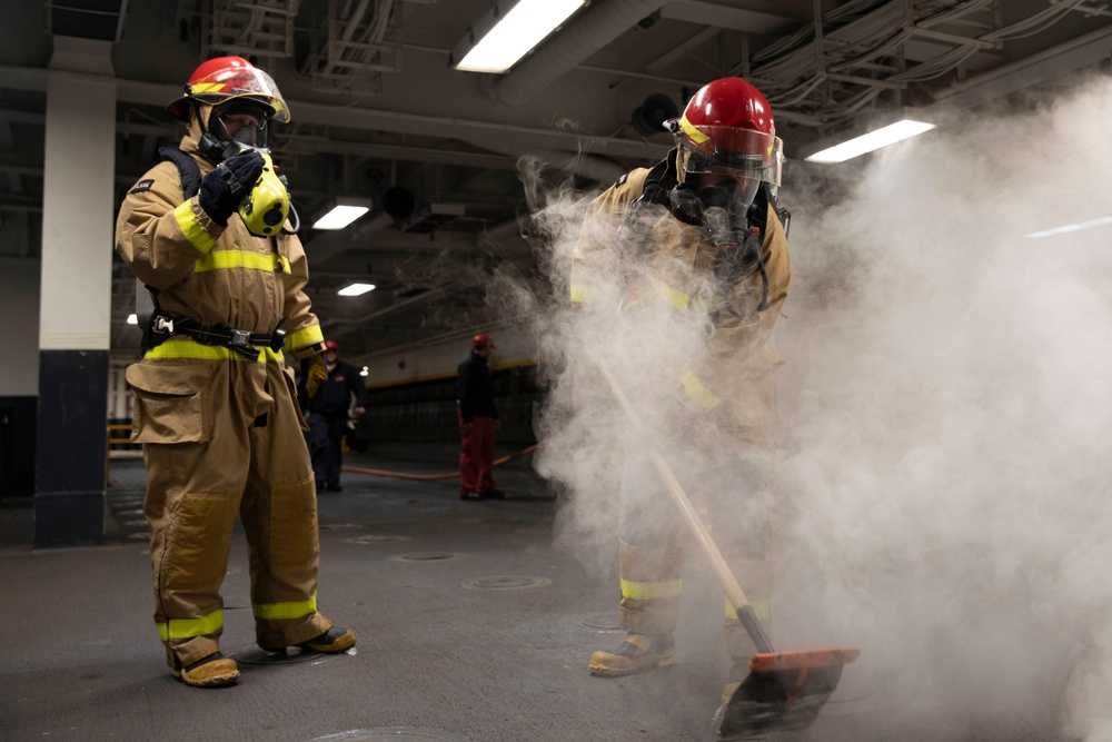Makin Island Damage Control Drills