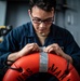 Makin Island Maintains Life Preserver
