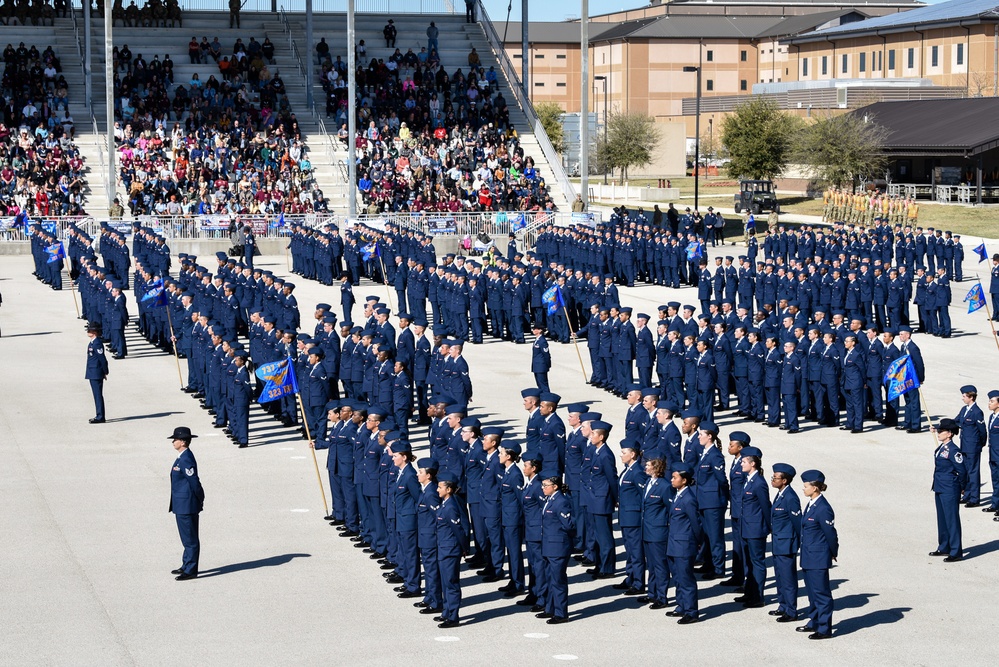 323 Training Squadron Basic Military Graduation