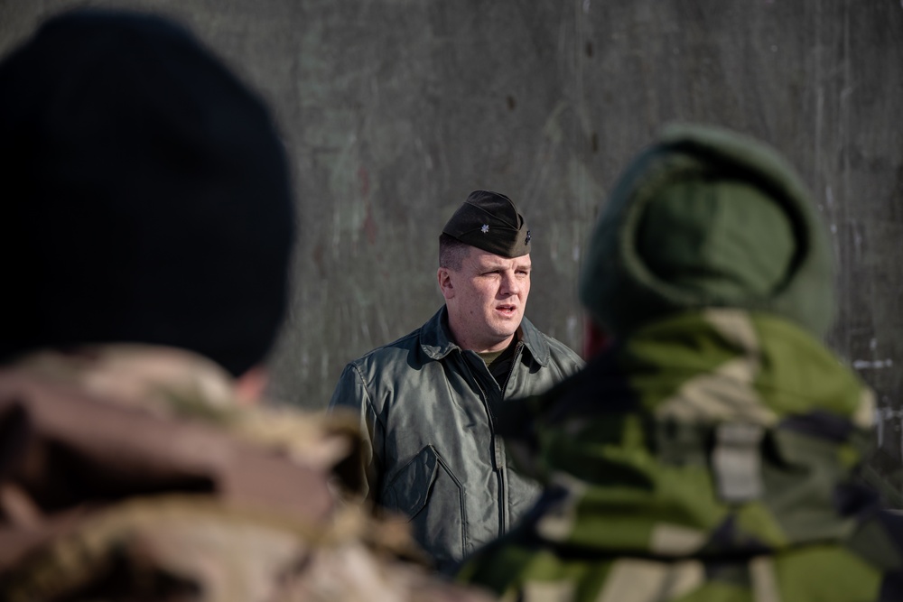 Vienna Document Observation Committee visits Marines in Norway