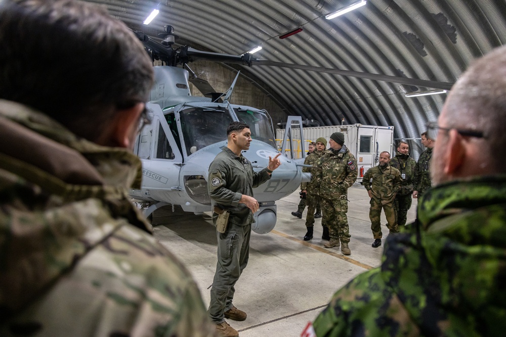 Vienna Document Observation Committee visits Marines in Norway