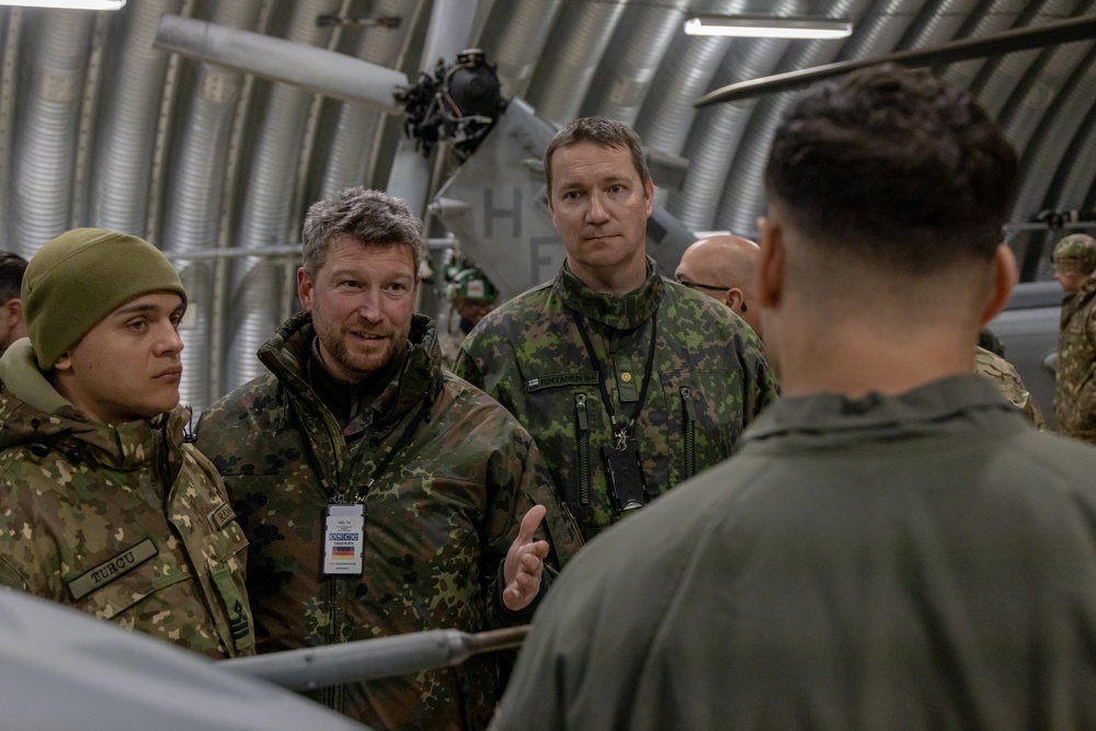 Vienna Document Observation Committee visits Marines in Norway