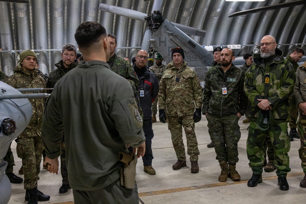 Vienna Document Observation Committee visits Marines in Norway
