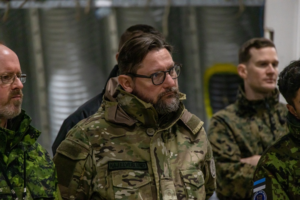 Vienna Document Observation Committee visits Marines in Norway