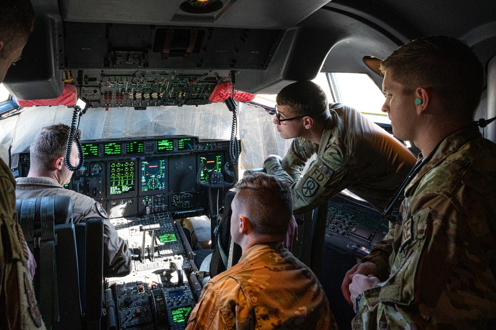 A perfect fit: a P-19C is loaded inside a Hercules