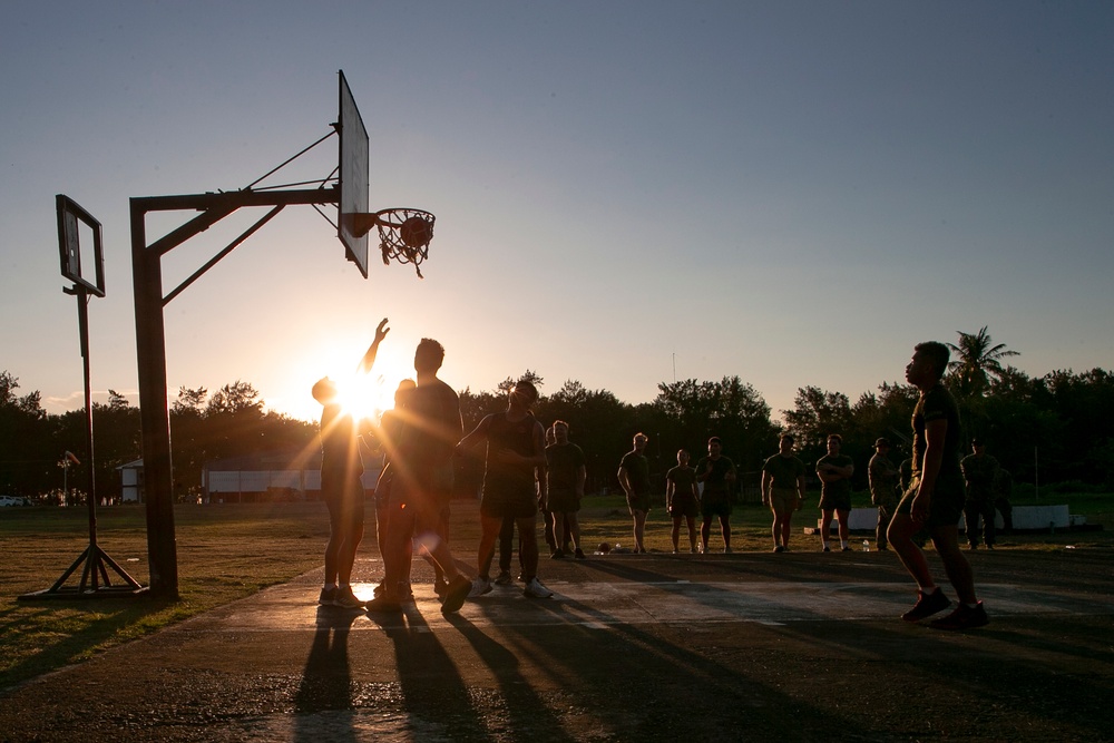 Balikatan 22: Pick-up basketball