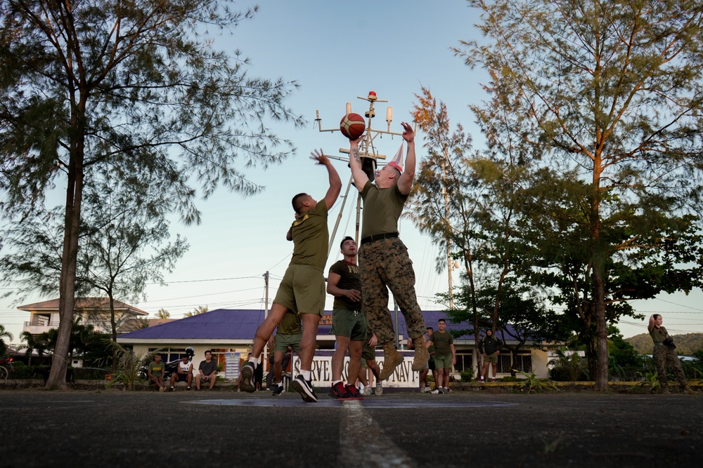 Balikatan 22: Pick-up basketball