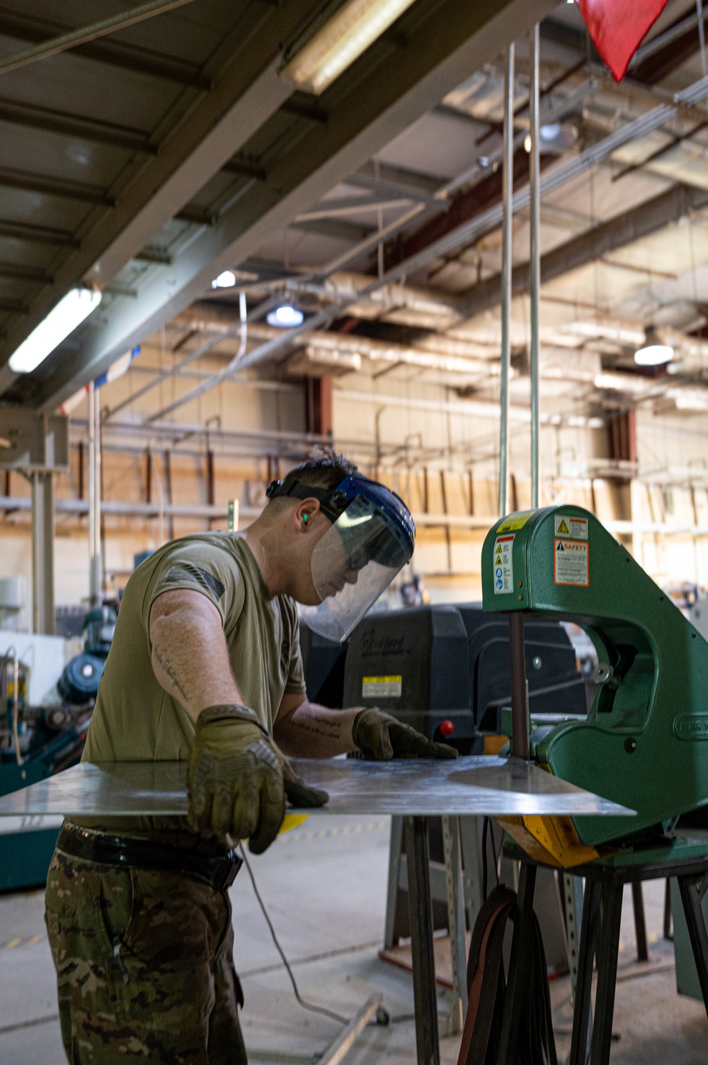 Multiplying efficiency through innovation: 4th Expeditionary Special Operations Squadron builds storage crates