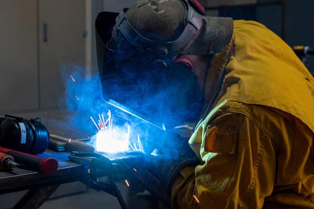 Multiplying efficiency through innovation: 4th Expeditionary Special Operations Squadron builds storage crates