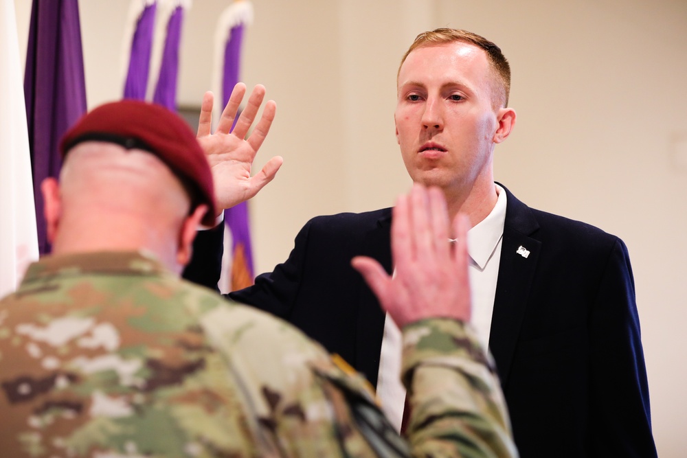 Army Welcomes First Directly Commissioned Officer to the Civil Affairs Military Government Specialist Program