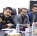 Historic meeting held between ISF, Peshmerga communication teams at Union III, Baghdad, Iraq