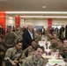Commander-in-Chief meets with the 82nd Airborne Division