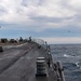 Arleigh Burke-class guided-missile destroyer USS Mitscher (DDG 57) conducts a passing exercise with Turkish Navy Oliver Hazard Perry-class frigate TCG Giresun (F 491)