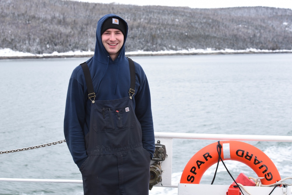 USCGC Spar Homebound Transit