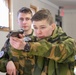 Norwegian Soldiers prepare for weapons qualification at Camp Ripley