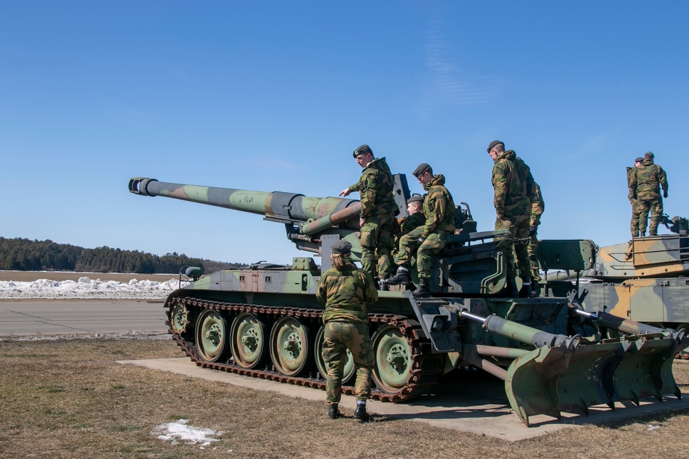 Norwegian Youth visit Camp Ripley's Environmental Classroom and the Minnesota Military Museum