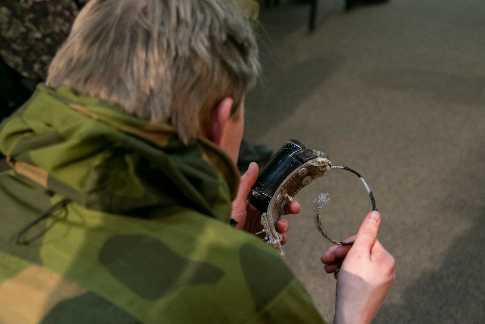 Norwegian Youth visit Camp Ripley's Environmental Classroom and the Minnesota Military Museum