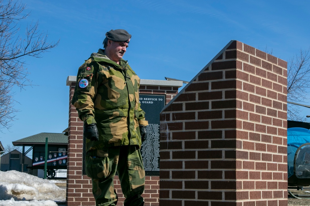 Norwegian Youth visit Camp Ripley's Environmental Classroom and the Minnesota Military Museum