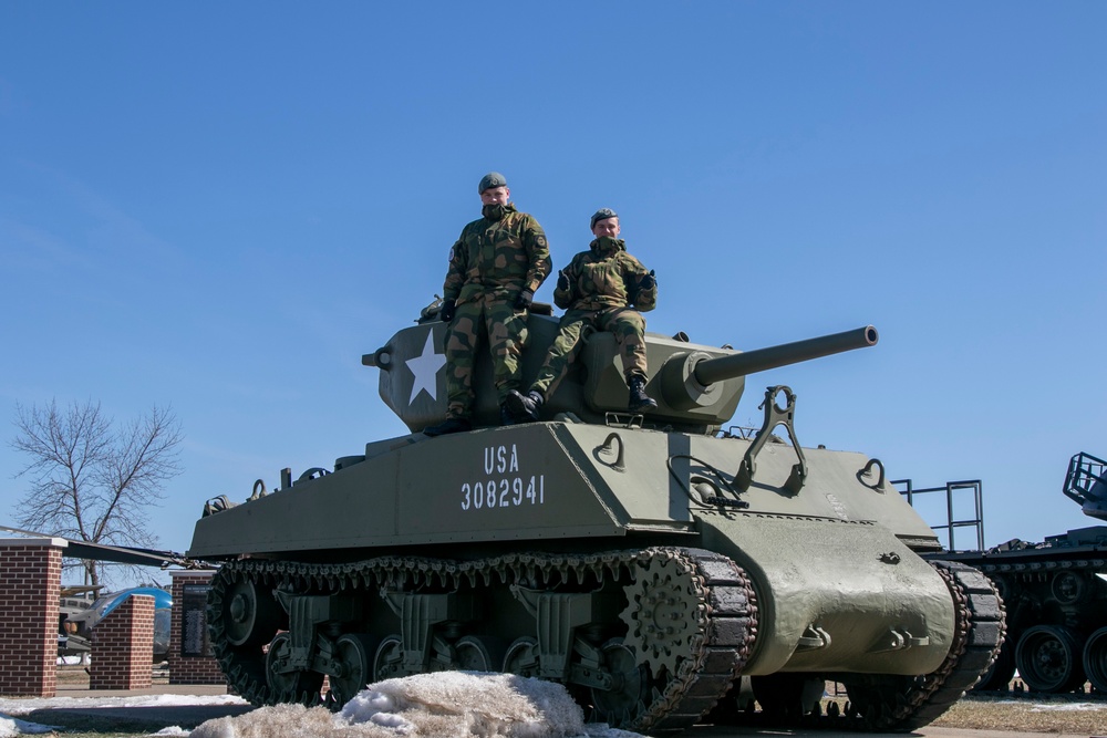 Norwegian Youth visit Camp Ripley's Environmental Classroom and the Minnesota Military Museum