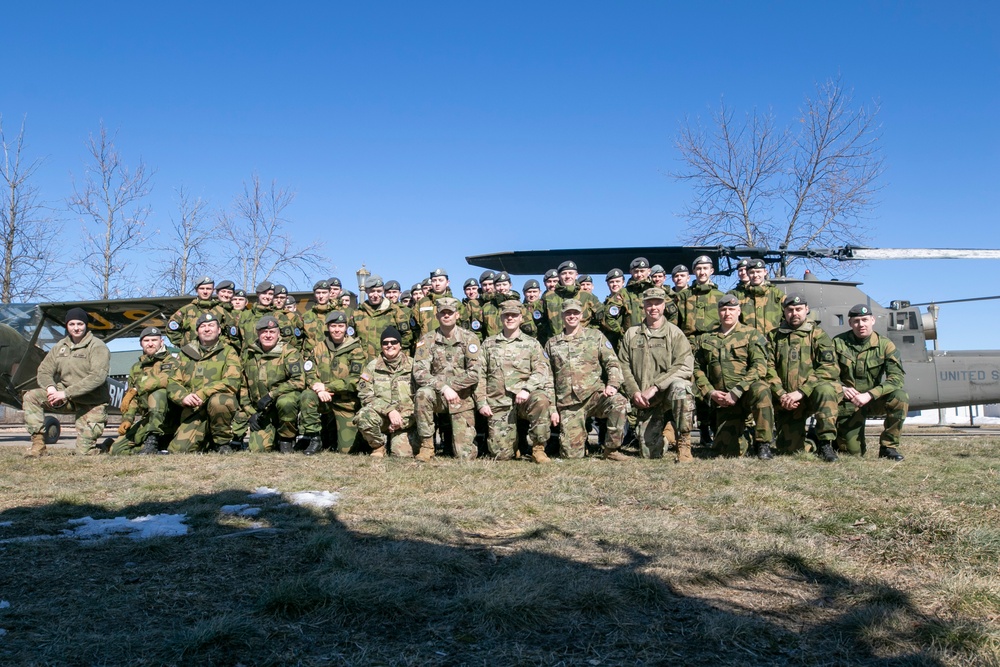 Norwegian Youth visit Camp Ripley's Environmental Classroom and the Minnesota Military Museum