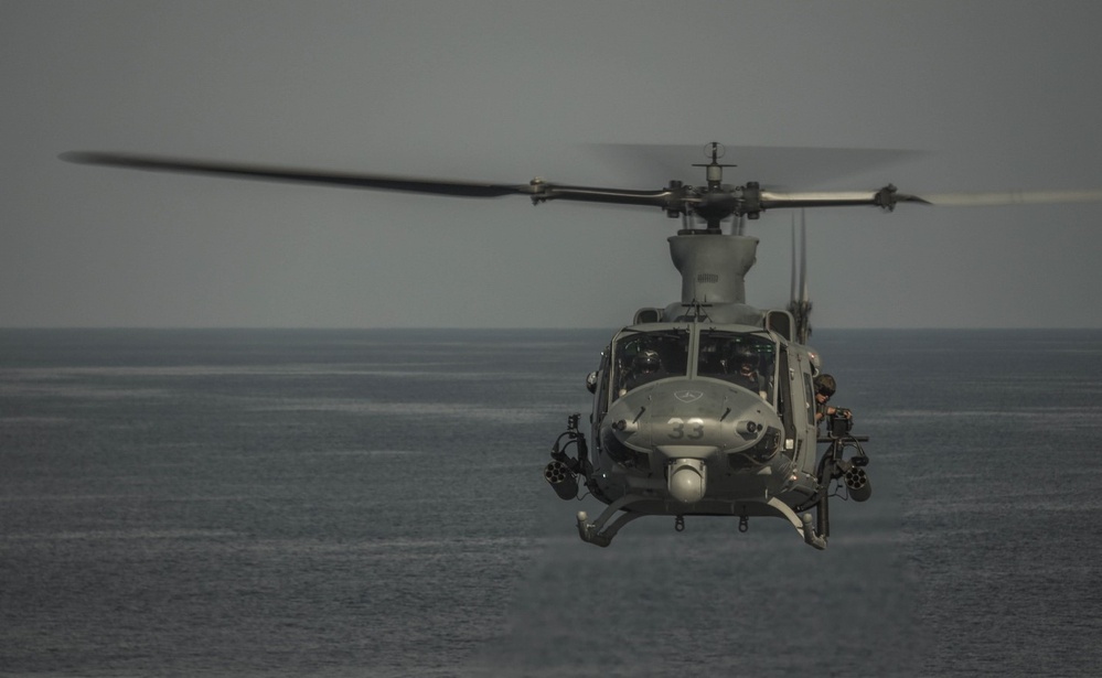 USS Miguel Keith: Flight Operations