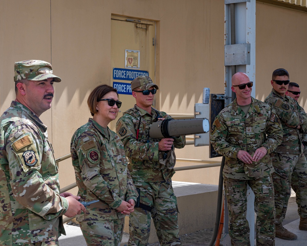 CMSAF JoAnne S. Bass visits ADAB