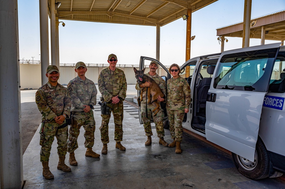 CMSAF JoAnne S. Bass visits ADAB