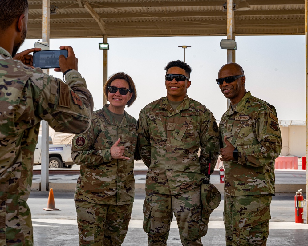 CMSAF JoAnne S. Bass visits ADAB