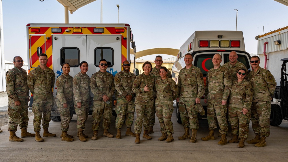 CMSAF JoAnne S. Bass visits ADAB