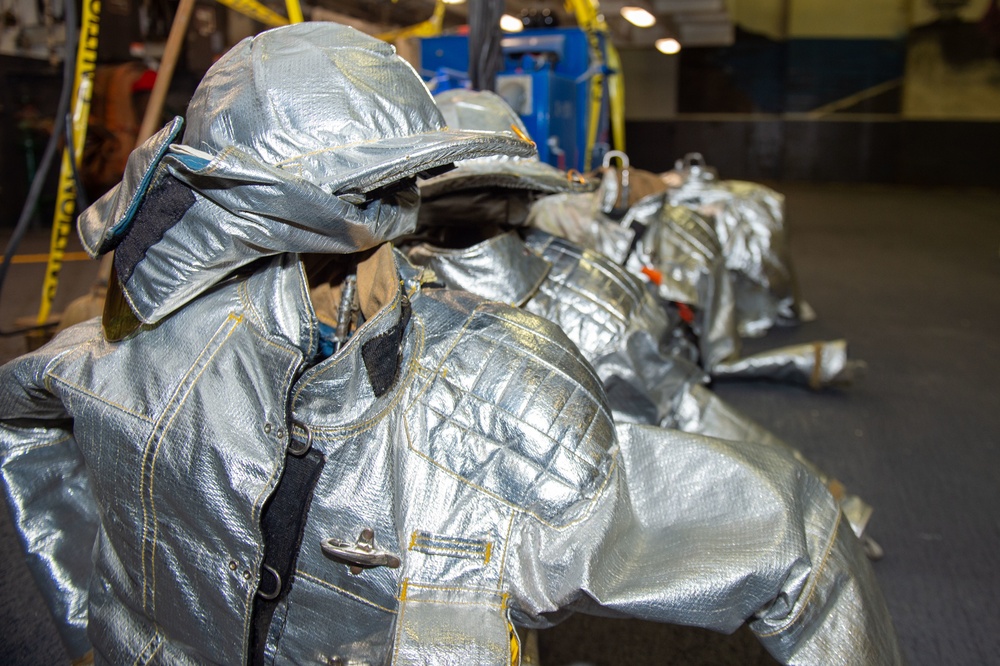 USS Ronald Reagan (CVN 76) Equipment Inspection