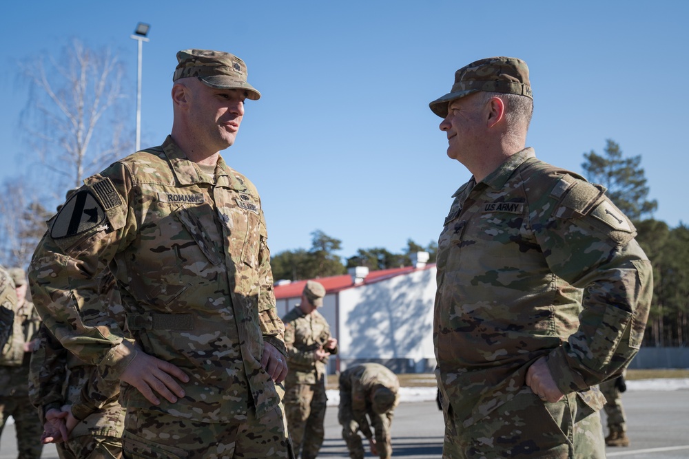 Gen. Milley visits Latvia during Saber Strike 22