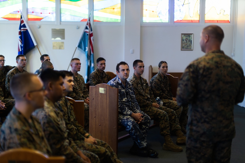 RAAF Airmen Participate in Lance Corporal Seminar