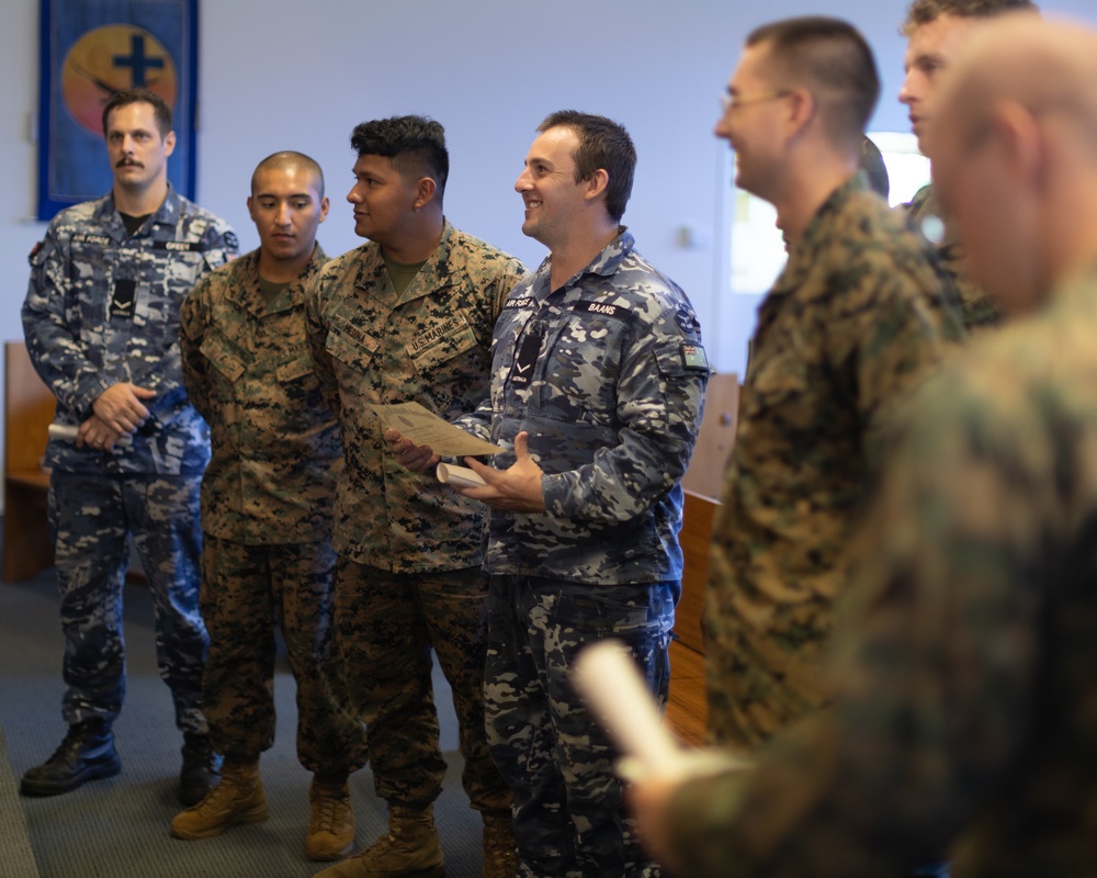 RAAF Airmen Participate in Lance Corporal Seminar