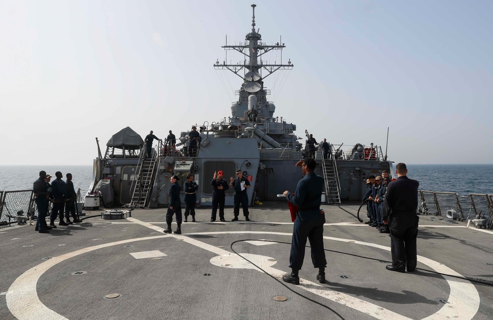 USS Fitzgerald Daily Operations