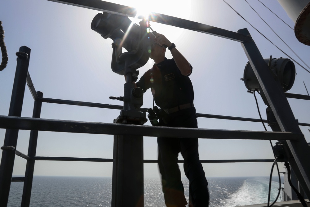 USS Fitzgerald Daily Operations