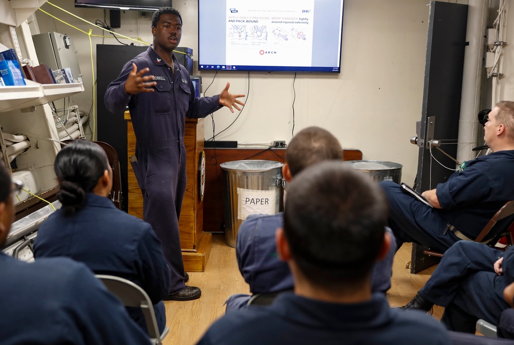 USS Fitzgerald Daily Operations