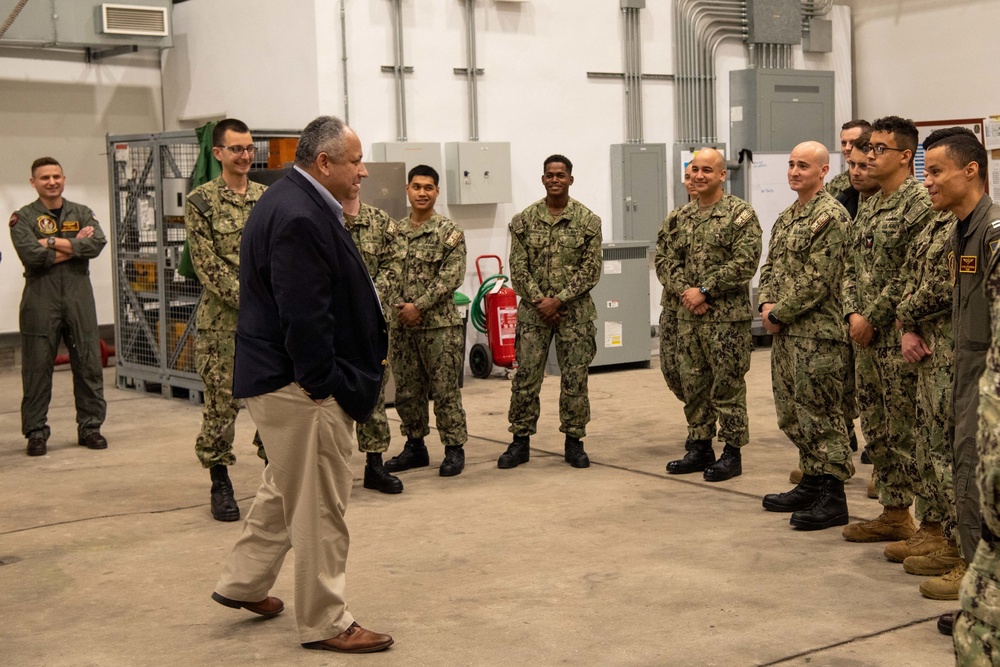 SECNAV Visits NAVSTA Rota Spain