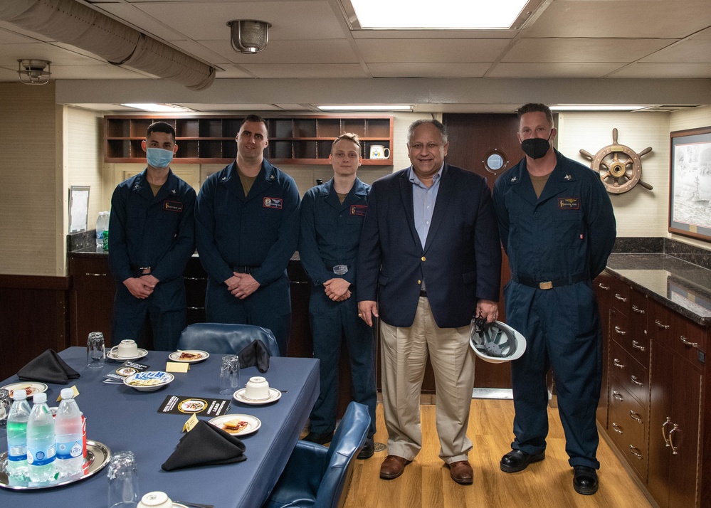 SECNAV Visits NAVSTA Rota Spain