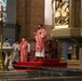 Abraham Lincoln conducts community relations project at The Minor Basilica and Metropolitan Cathedral of the Immaculate Conception