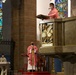 Abraham Lincoln conducts community relations project at The Minor Basilica and Metropolitan Cathedral of the Immaculate Conception