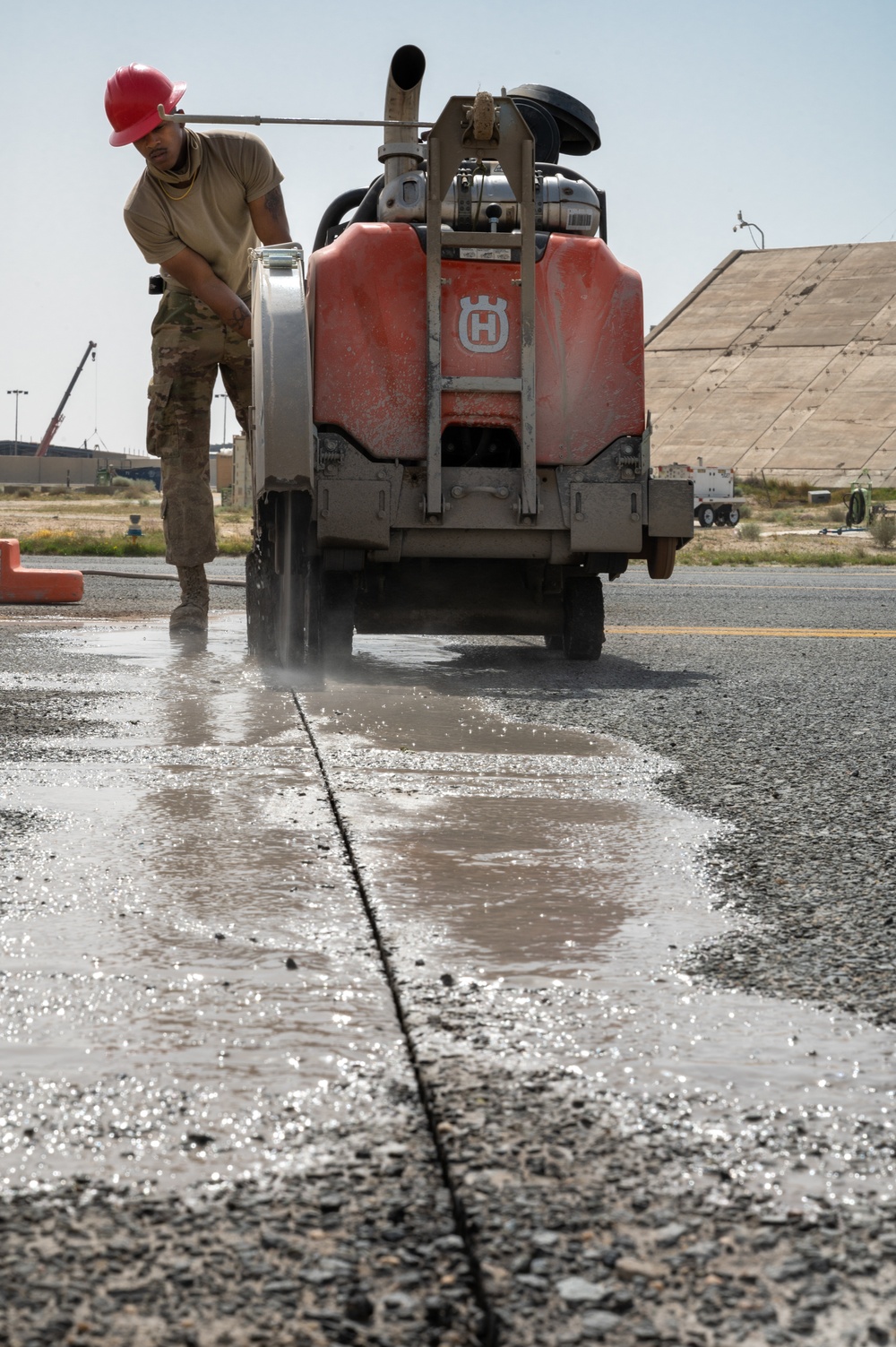 Breaking ground with 557th RED HORSE