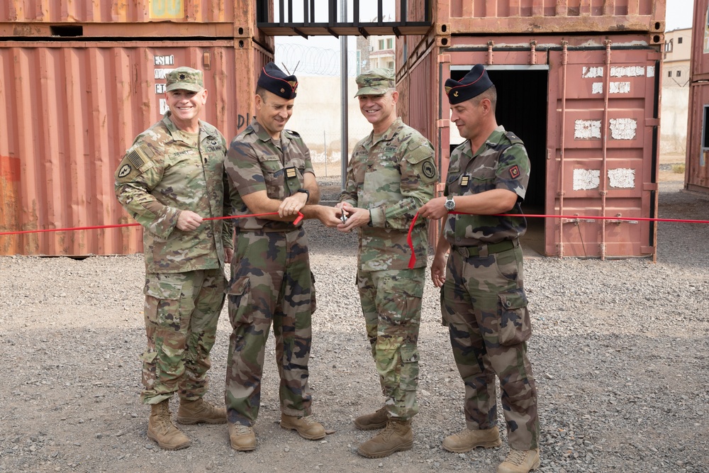 French, U.S. Soldiers open new urban training complex in Djibouti