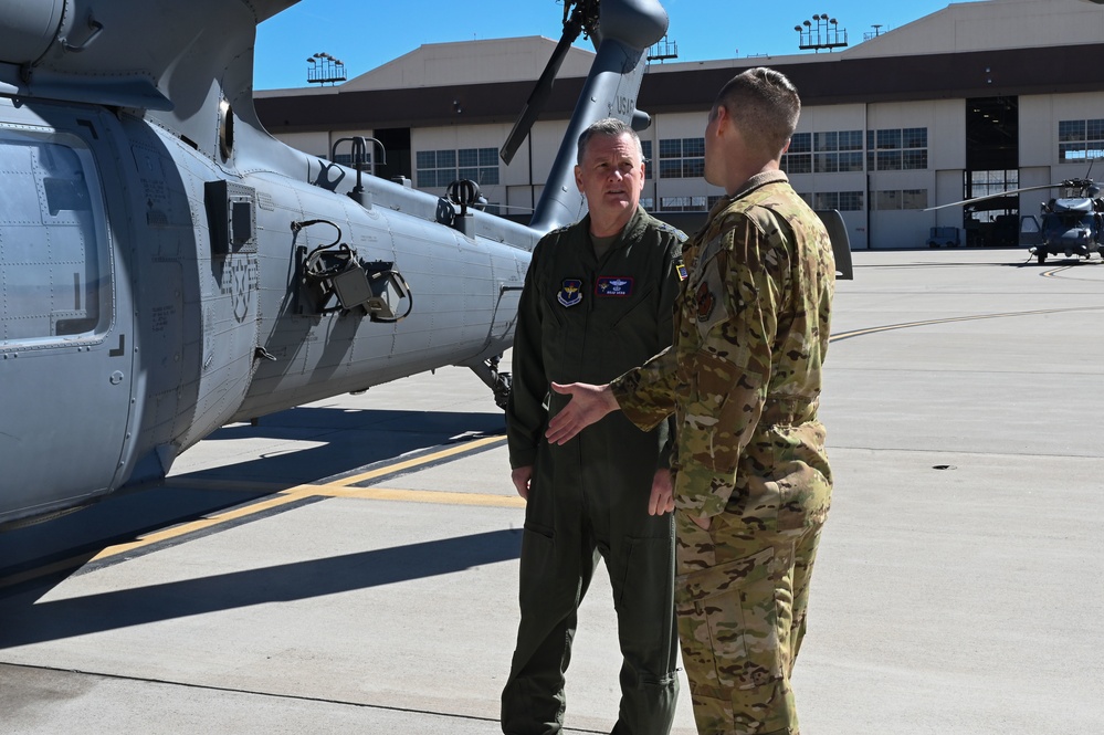 AETC command team visits Team Kirtland units