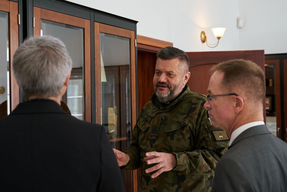 U.S. Army Chaplains Meet With Polish Counterparts