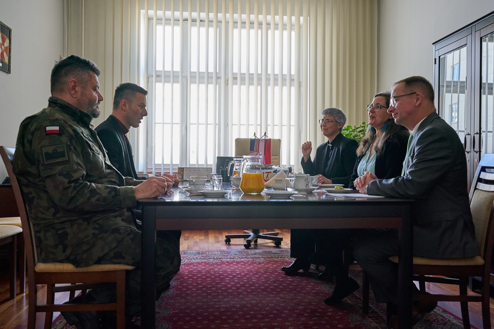 U.S. Army Chaplains Meet With Polish Counterparts